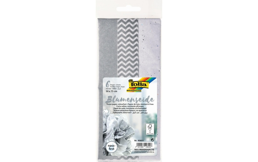 Folia Papier de soie Mélangez l'argent