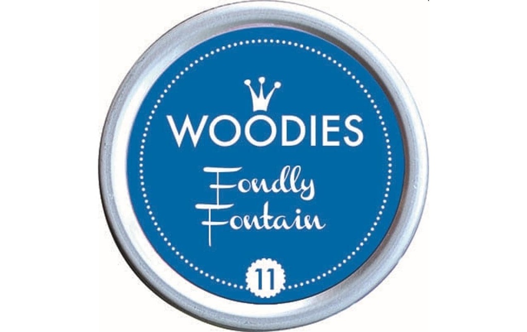 Woodies Tampon encreur Foundly Fontain, 1 pièce