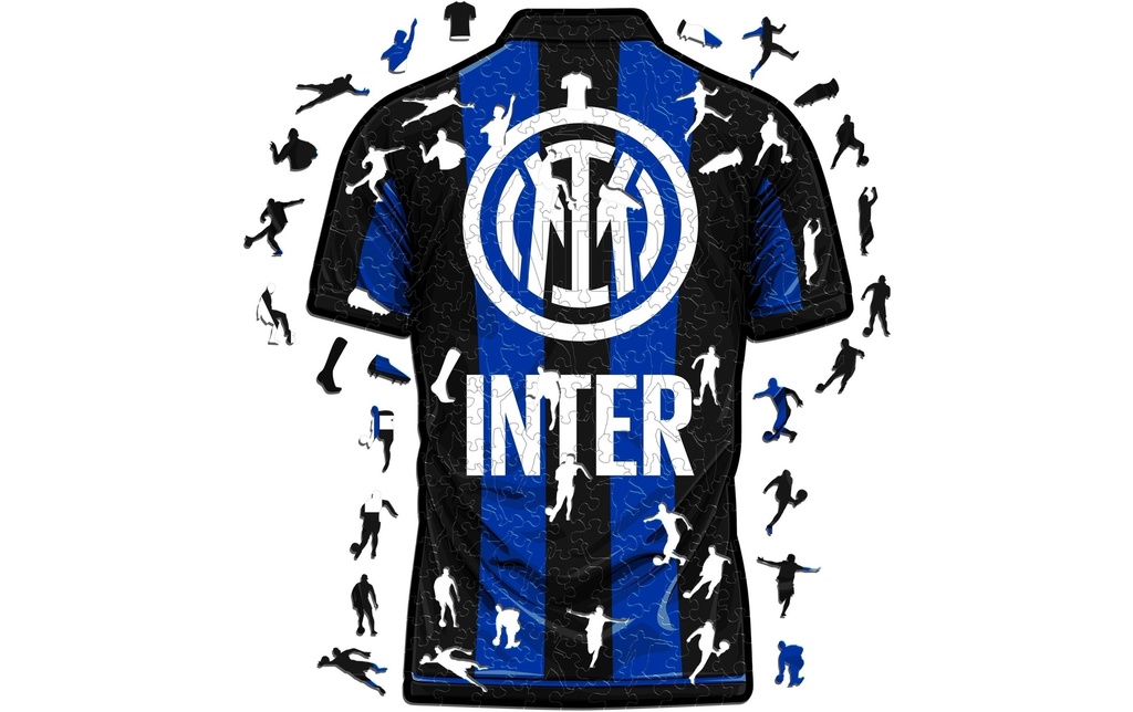 Iconic Puzzle Puzzle en bois FC Inter Mailand – Trikot
