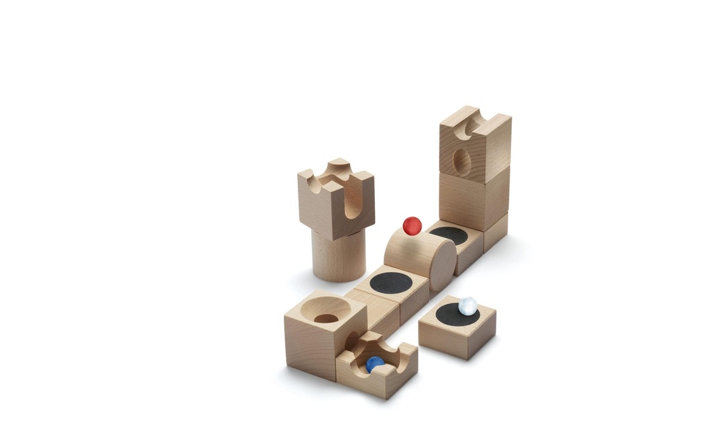 Cuboro Accessoires pour circuits de billes Jump Le set extra