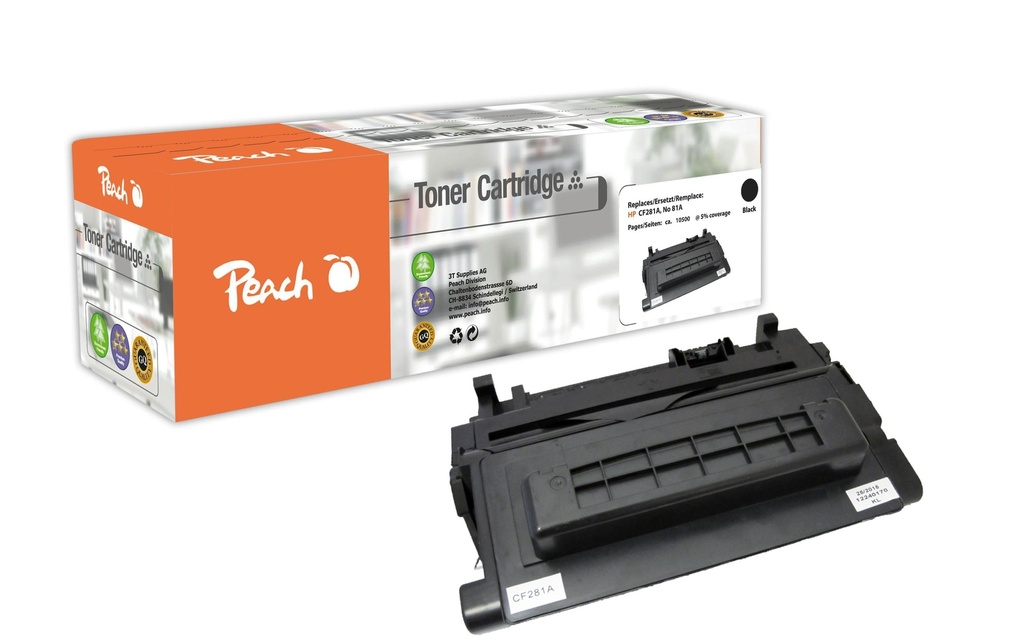 Peach Toner HP Nr. 81A (CF281A) noir