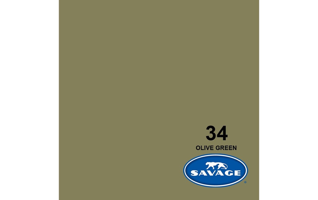 Savage Fond papier 1.35 x 11 m Olive Green