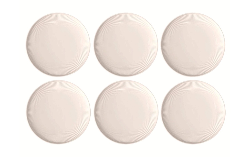Villeroy & Boch Assiette à pain Afina Ø 17 cm, 6 Pièce/s,Blanc