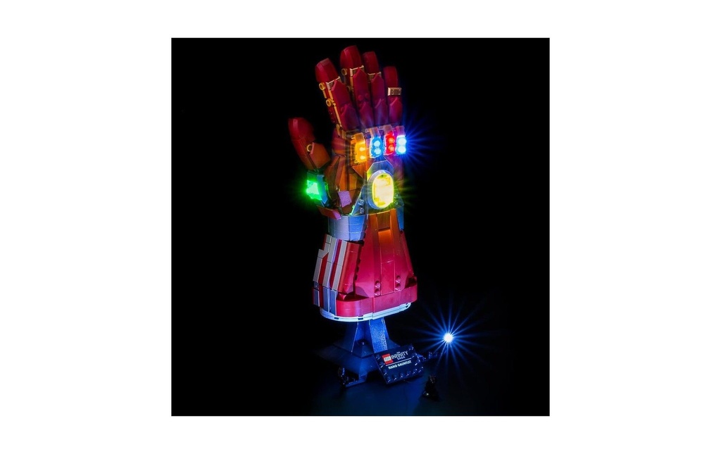 Light My Bricks Lumières-LED pour LEGO® Le Nano Gant de l’infini 76223