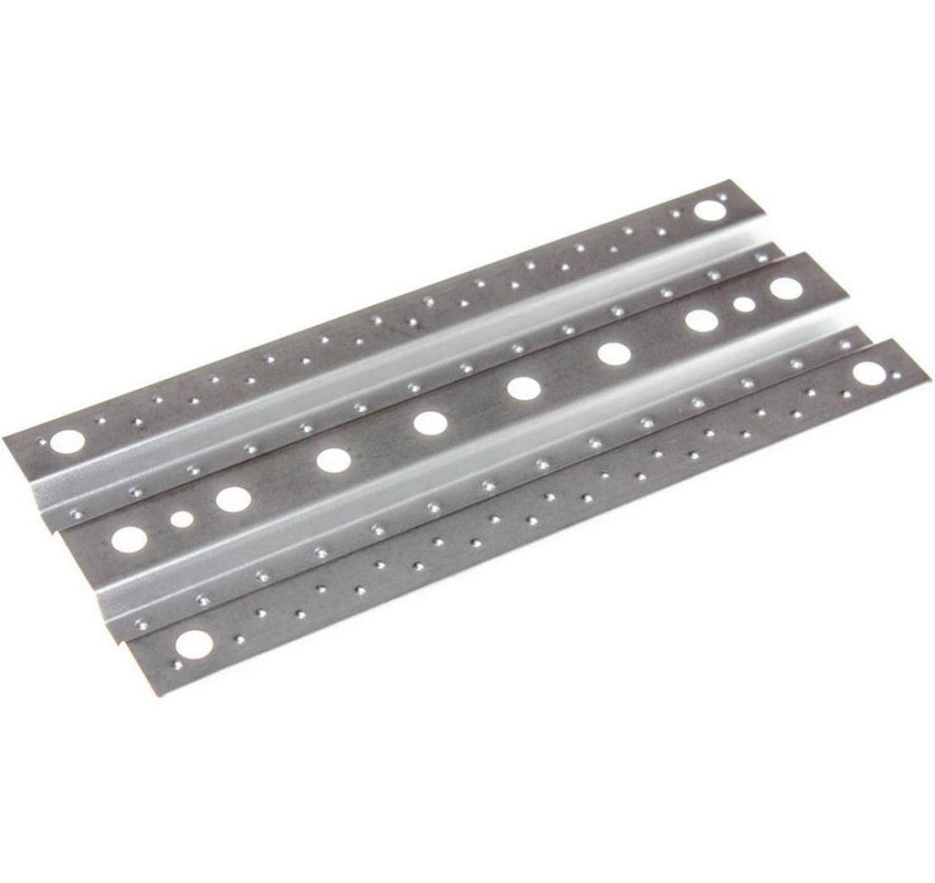Absima 1:10 Tôle sableuse en aluminium Argent