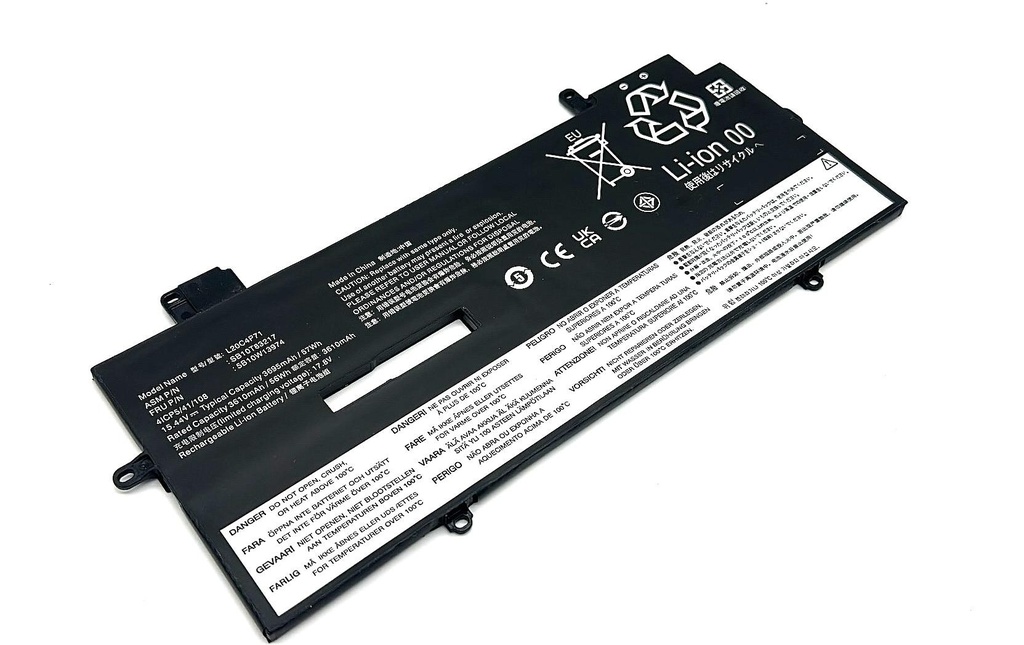 Vistaport Batterie für Lenovo Thinkpad X1 YOGA GEN 8