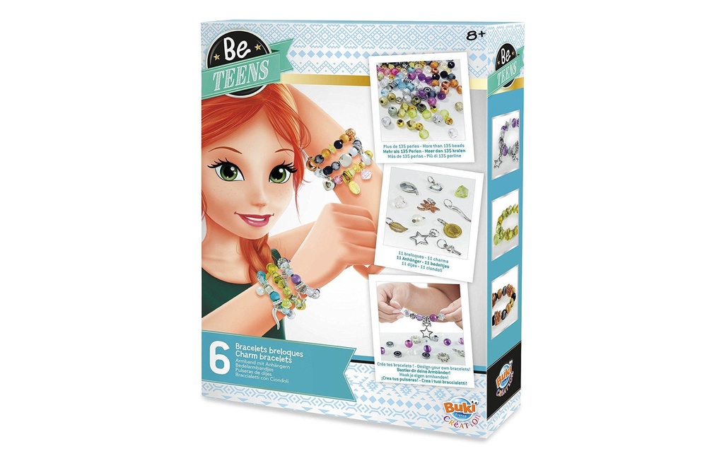 Buki Kits de bricolage Be Teens Bracelet avec pendentif