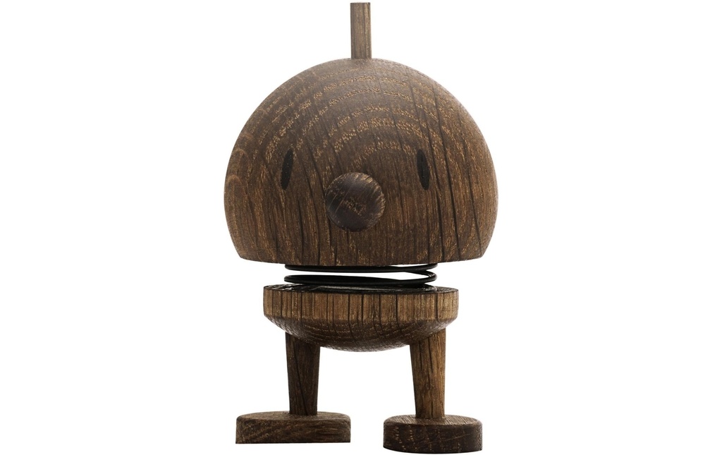 Hoptimist Objet à exposer Bumble Oak S 6.8 cm, Brun foncé