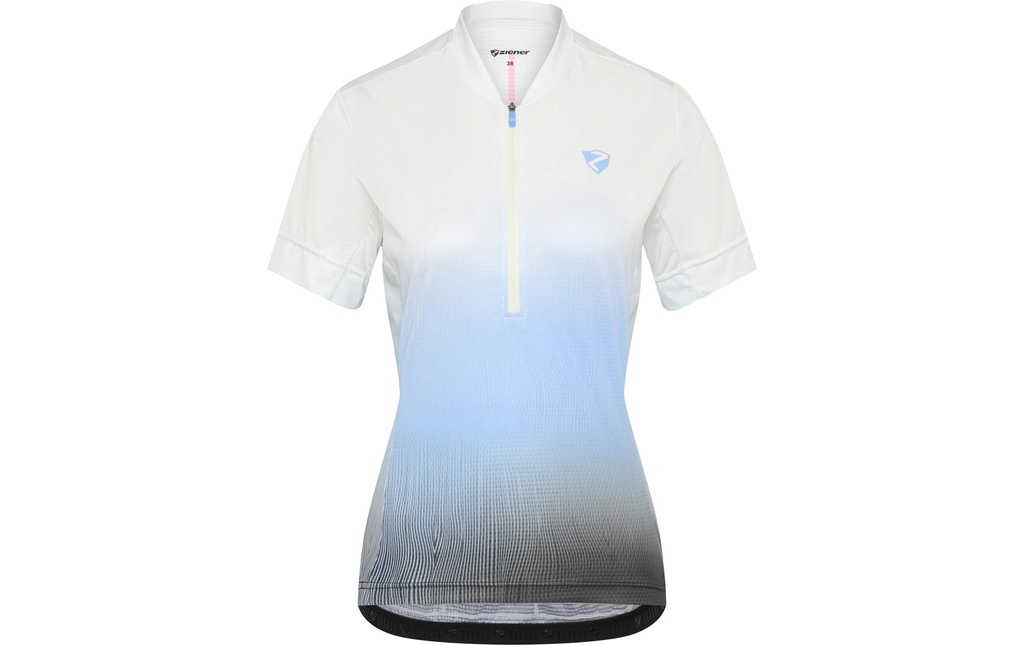 Ziener Maillot vélo NELENIA-Z Femme Dreamy Sky White, Gr. 42