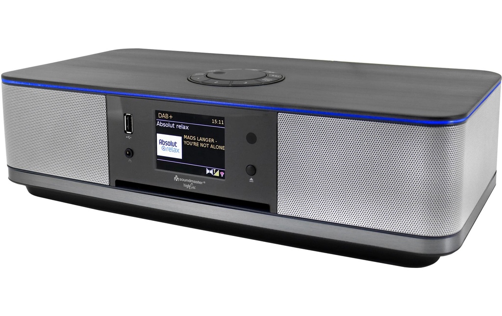 soundmaster Radio DAB+ ICD2023SW Argenté