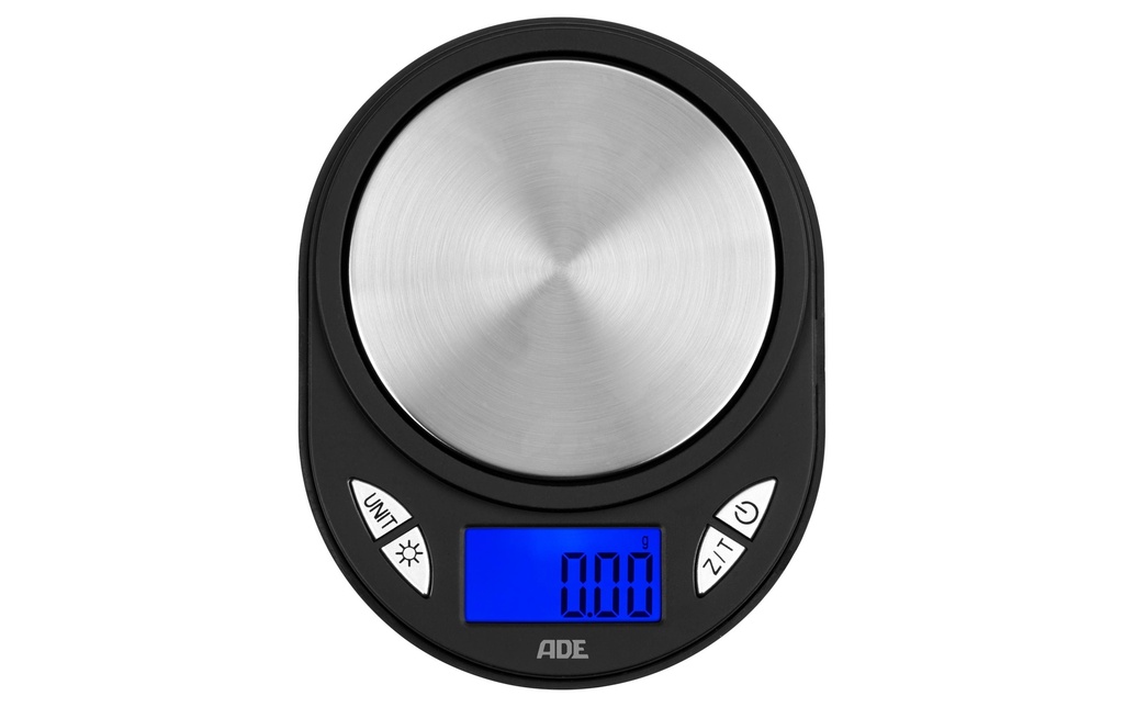 ADE Balance de précision TE 1700 Noir/Argenté