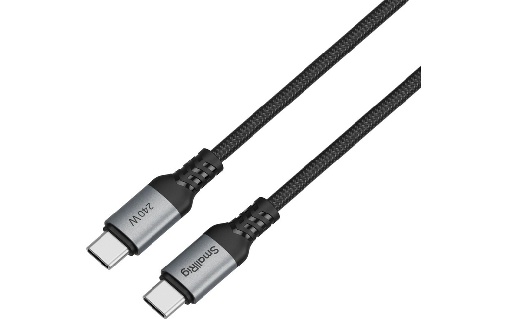 Smallrig Câble USB 3.1 240W USB-C - USB-C 1 m