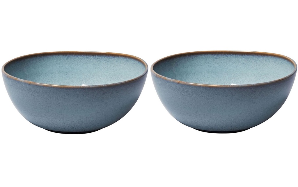 Villeroy & Boch Bol Lave 25.5 cm, 2 Pièce/s, Turquoise/Bleu clair