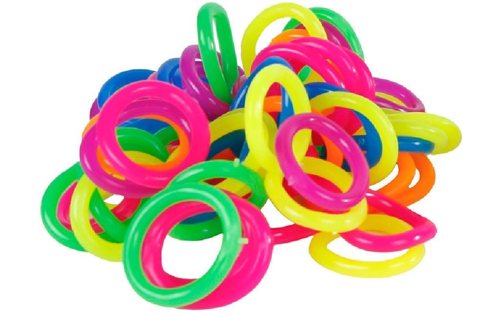  Loom Bands XXL grand ass. (72 pces)