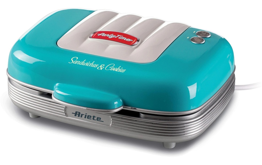 Ariete Gril multifonction Party Time ARI-1972-BL 700 W, Bleu