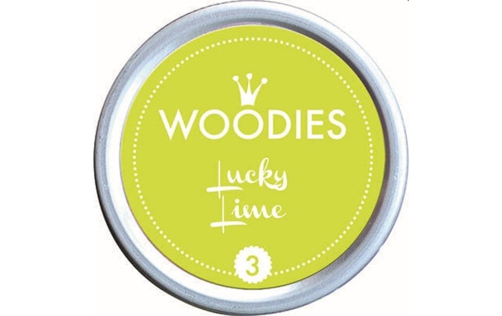 Woodies Tampon encreur Lucky Lime, 1 pièce