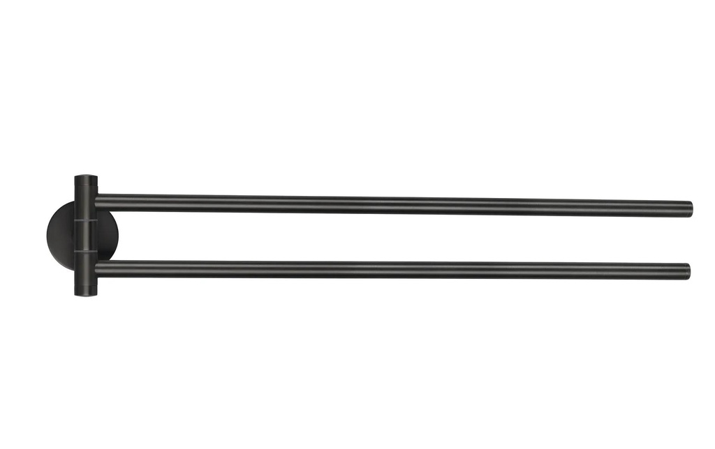 tesa MOON Graphite Porte-serviettes à deux bras