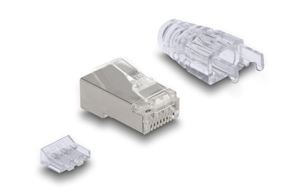 Delock Connecteur RJ45, FTP, Cat.6 50 Pièce/s, Transparent