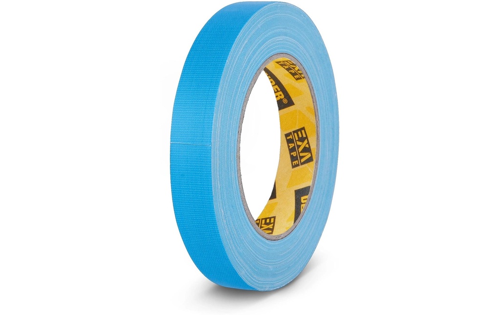 Defender Bande de tissu Exa-Tape 19 mm x 25 m, Bleu clair