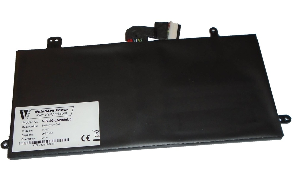 Vistaport Batterie pour DELL Latitude 5285/5290