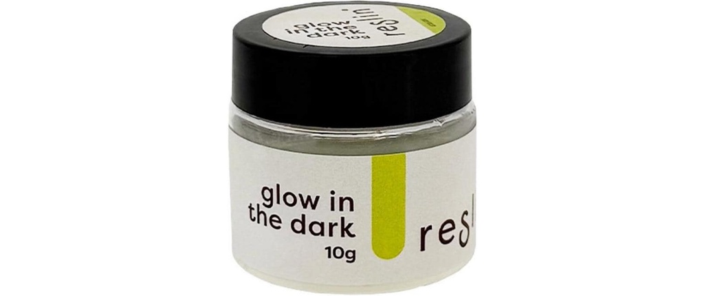 Reslin Pigments Poudre Glow in the Dark, 10g