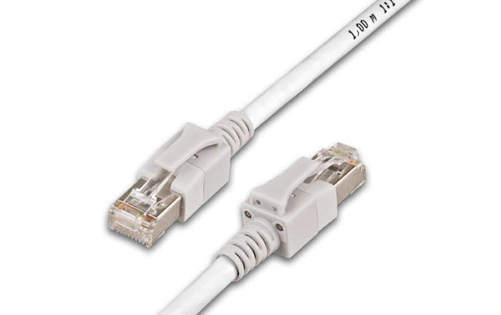 Wirewin Câble patch RJ-45 - RJ-45, Cat 6A, S/FTP, 1.5 m, Blanc