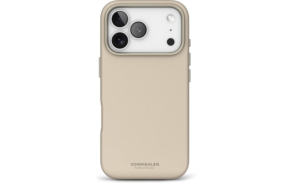 Vonmählen Coque arrière Like Leather iPhone 17 Pro Black