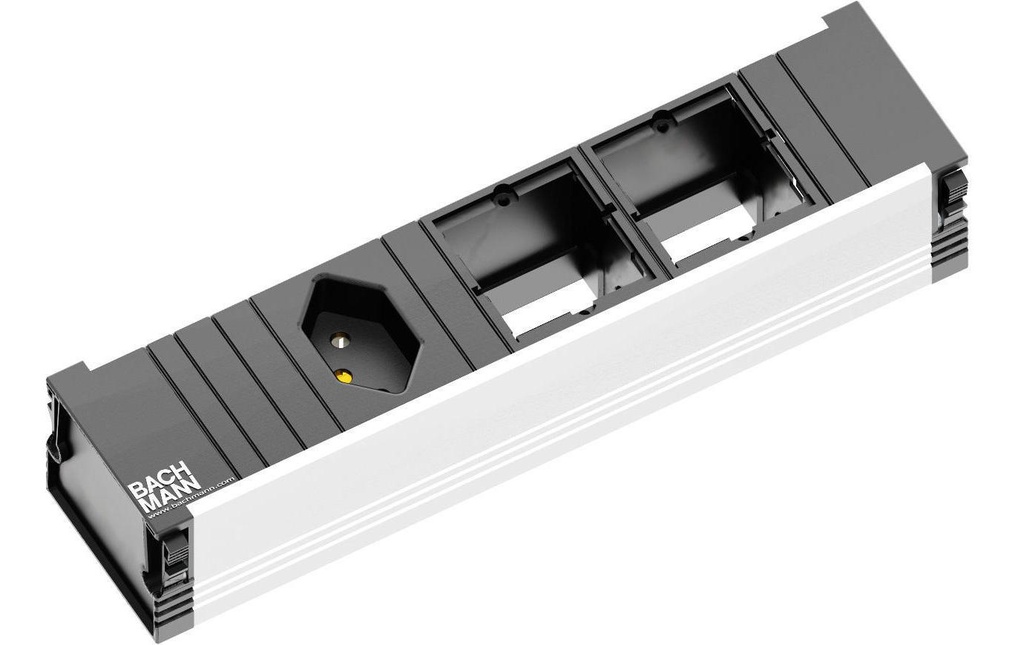 Bachmann Bloc multiprises d’encastrement CONI 1x T13, 2x ABD 1x T13 - 2x ABD