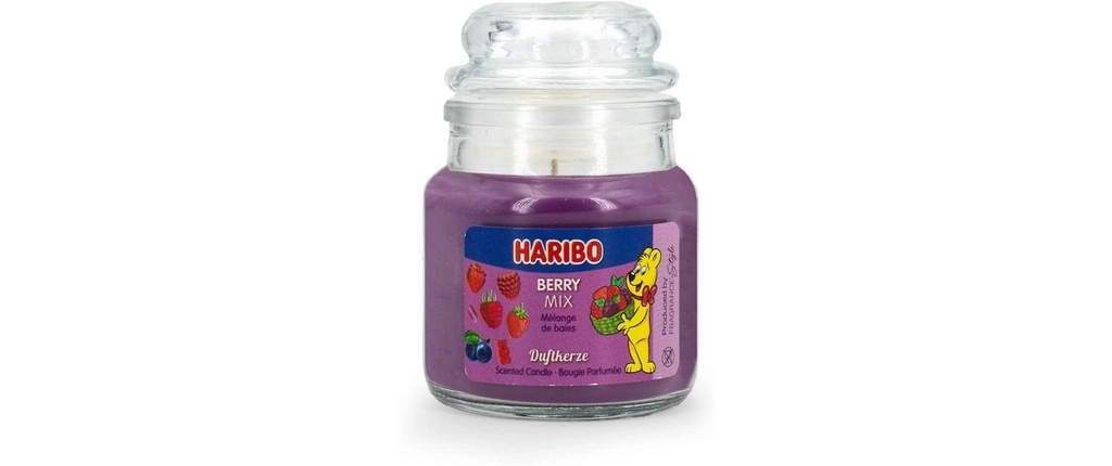 balthasar Bougie parfumée Haribo Berrx Mix 6 x 9 cm