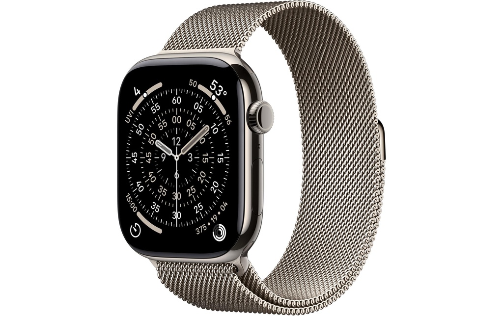 Apple Watch Series 11 46 mm LTE Nat Titanium Milanese Loop M/L