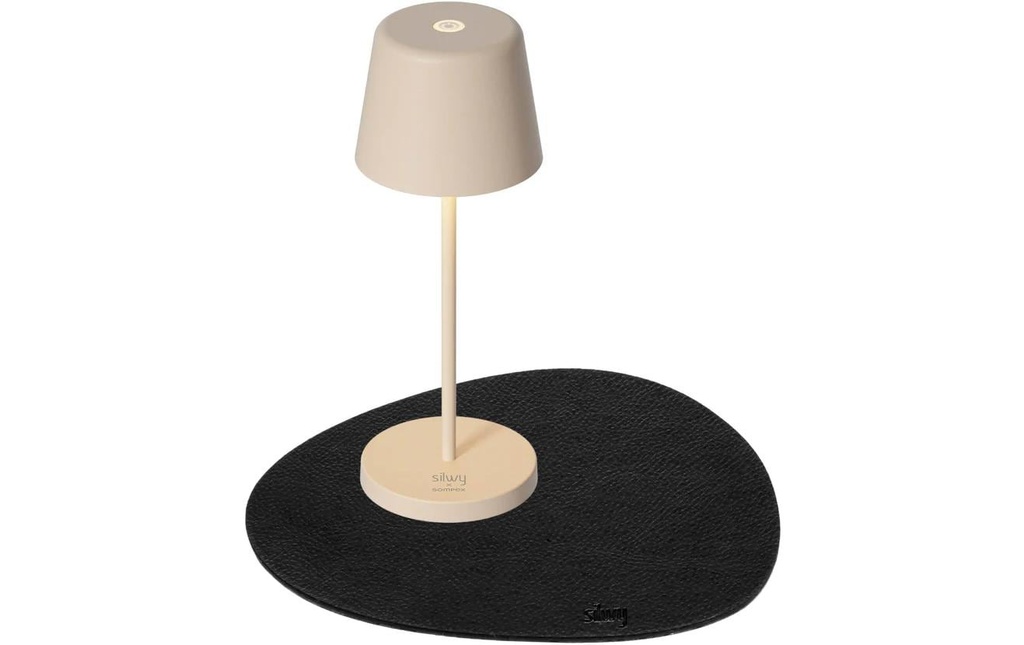 Silwy Lampe de bureau Lampe magnétique Monaco Sable, set de table inclus