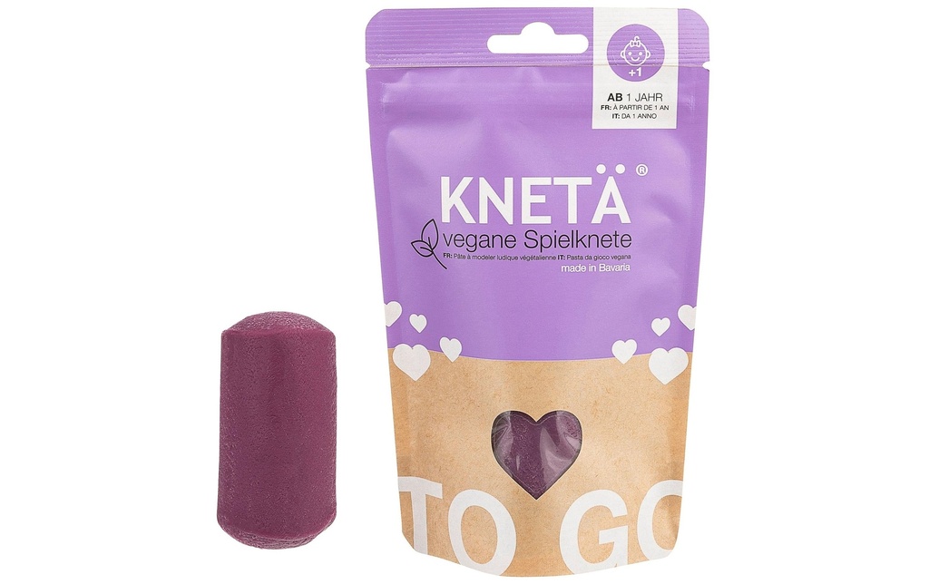 KNETÄ Pâte à modeler ludique végétalienne Lilas 100 g