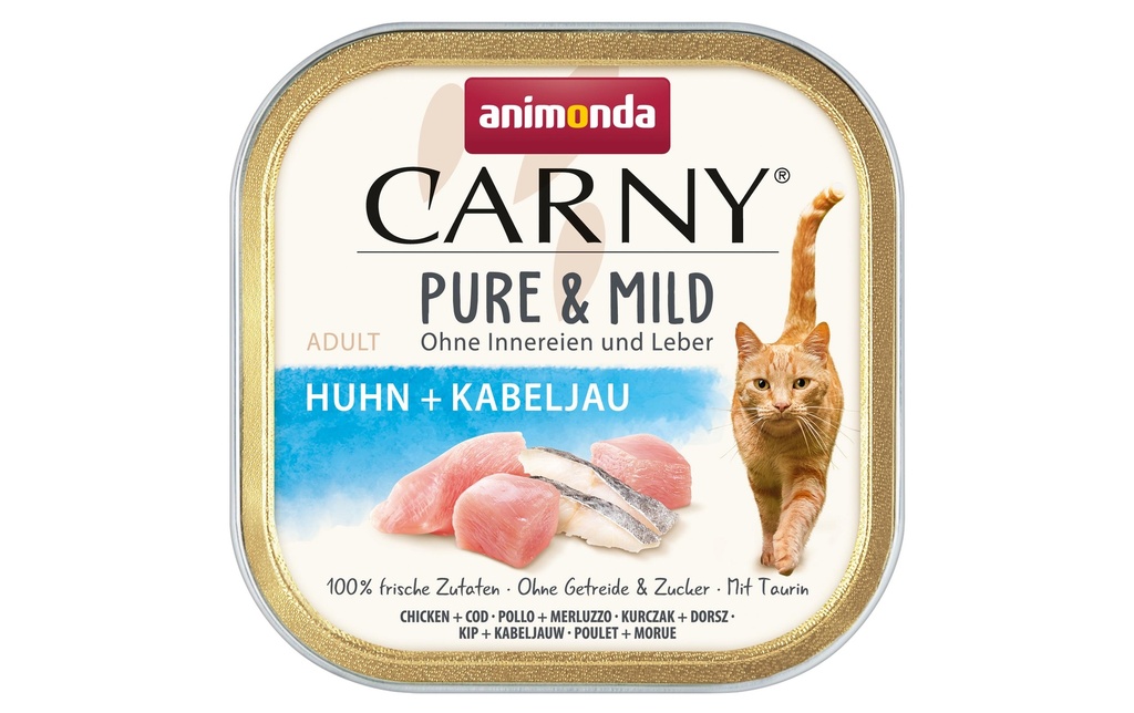 animonda Alimentation humide Carny Pure & Mild 32 x 100 g