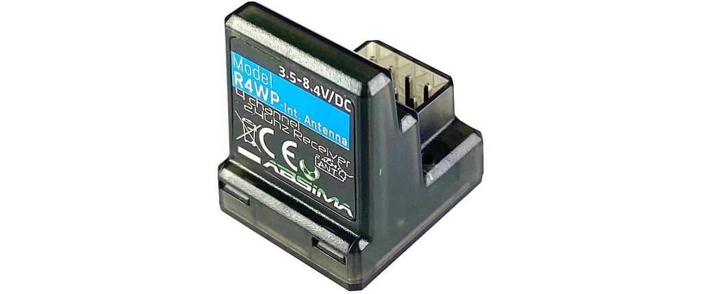 Absima Récepteur R4WP-V2 2.4 GHz (pour CR4S-V2)