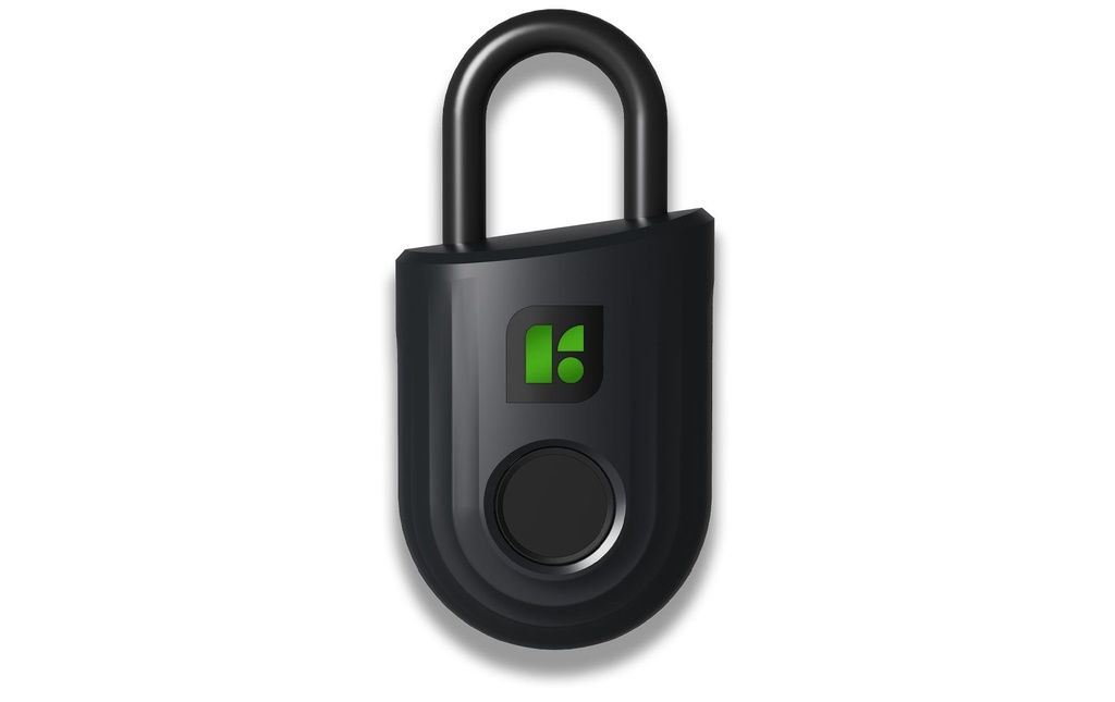 igloohome Padlock Lite, Empreinte digitale, noir