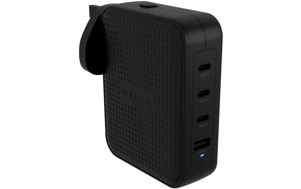 HYPER Chargeur mural USB Hyper Juice USB-C GaN 145 W Noir