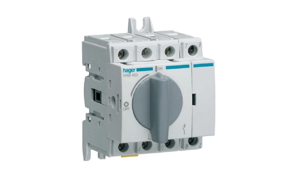 Hager Interrupteur-sectionneur 4L 32A