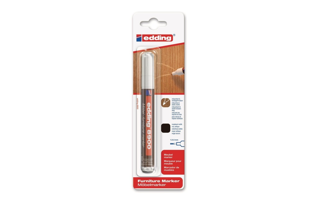 edding Marqueur de meuble 8900 REP Noyer Antique