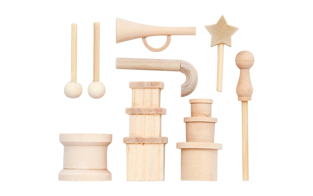 Creativ Company Mini ustensiles pour la porte du Père Noël secret