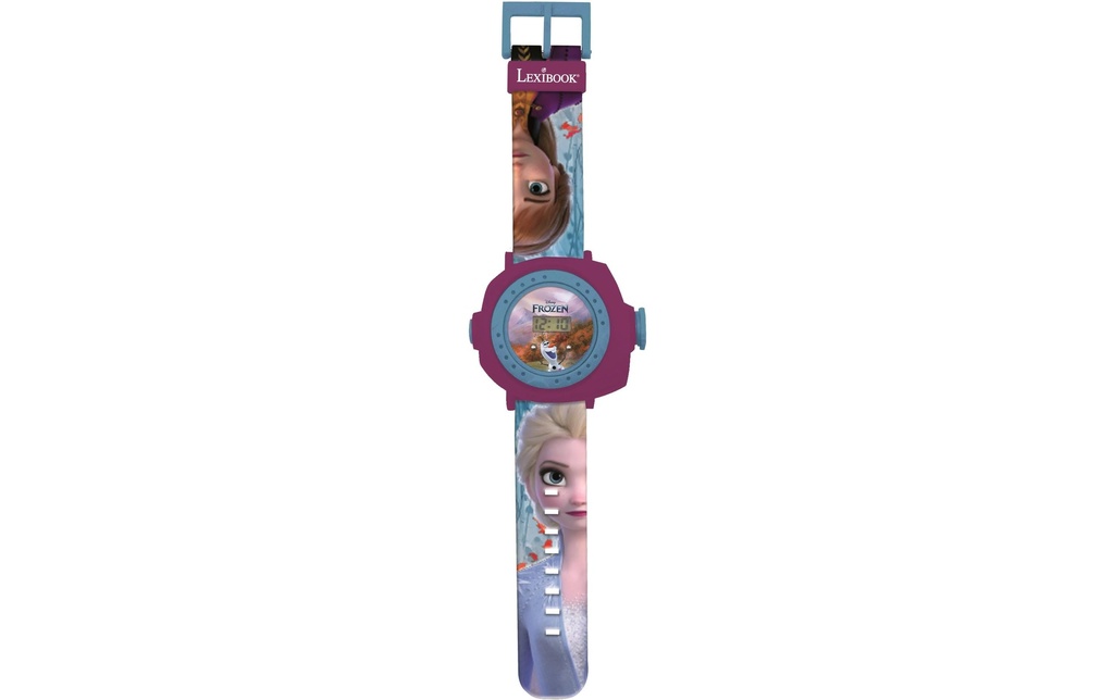 Lexibook Disney Frozen Horloge de projection numérique
