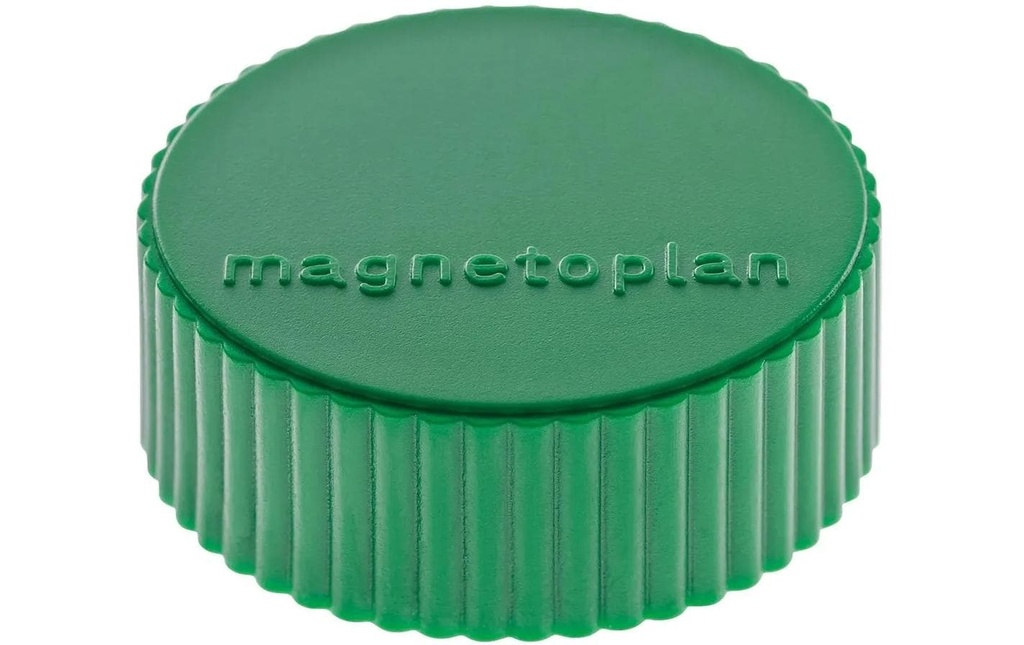 Magnetoplan Aimant Discofix Magnum Ø 3.4 cm Vert, 10 Pièce/s