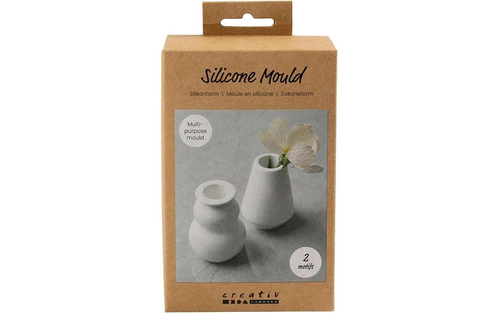 Creativ Company Moule en silicone Vase et bougeoir