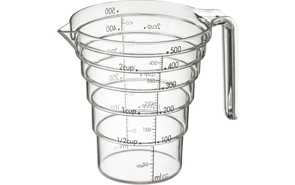 Yamazaki Verre mesureur 5 dl, Transparent