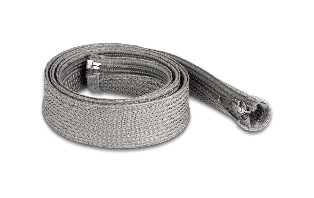 Delock Gaine de câble 1 m x 30 mm Gris