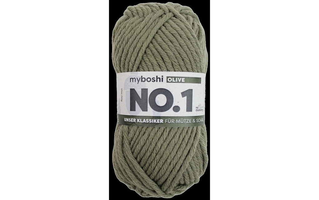 myBoshi Laine No.1 Olive 50 g, 55 m