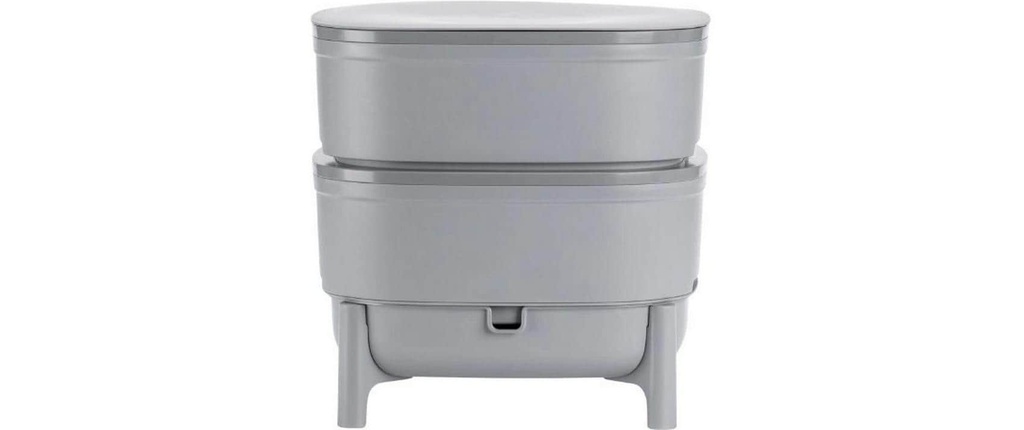 Plastia Lombricomposteur Plastia recyclé Gris