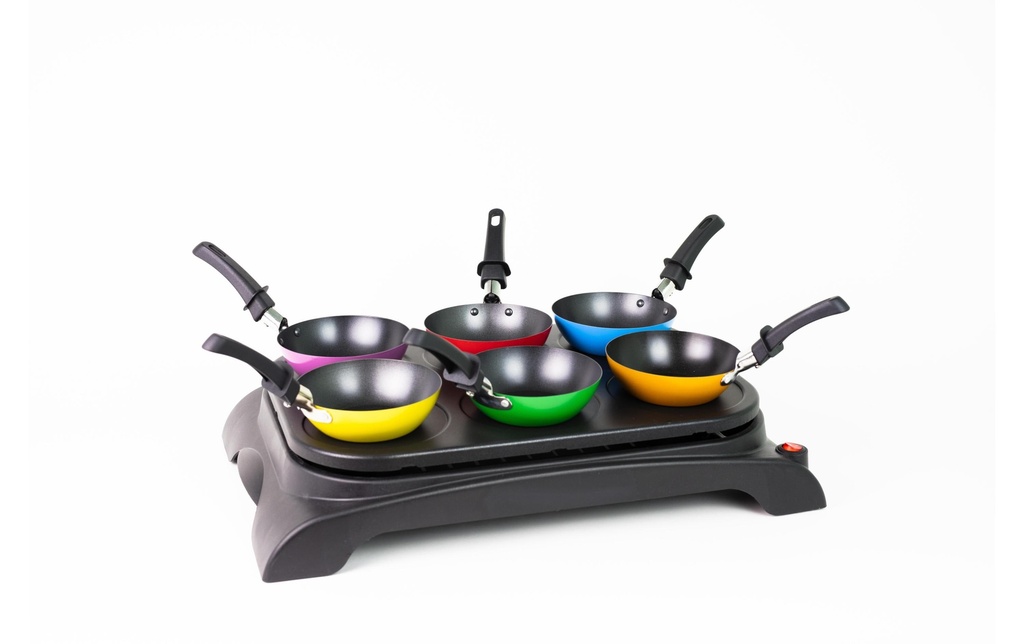 OHMEX Wok OHM-PRT-3444POT Set de fête