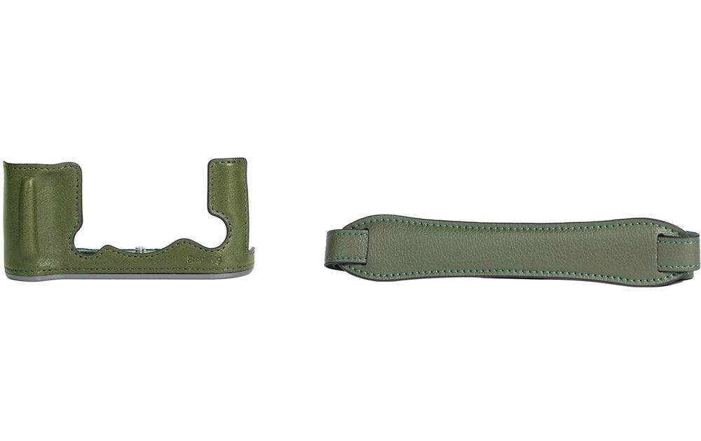 Smallrig Kit d'étui en cuir pour FUJIFILM X-T50 Vert