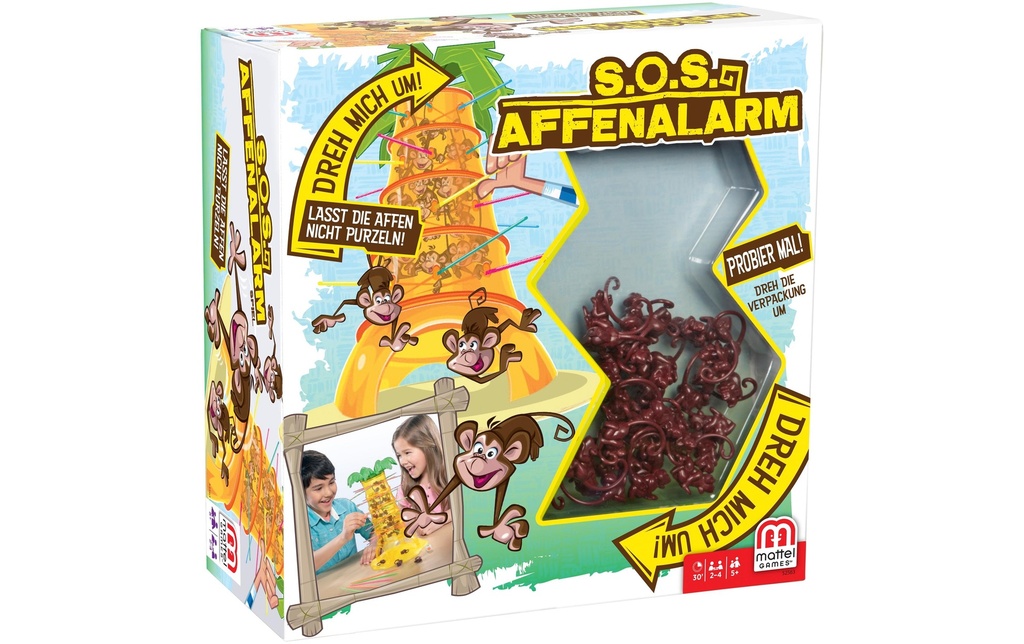Mattel Spiele Jeux d’enfant S.O.S. Affenalarm