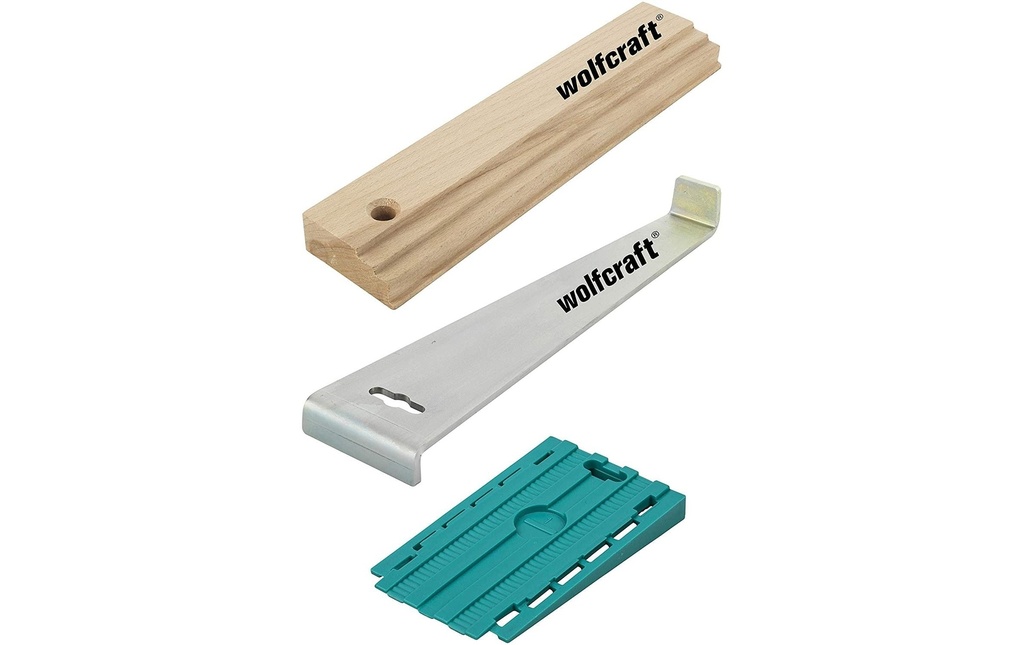 Wolfcraft Set de pose de stratifiés 3 pièces